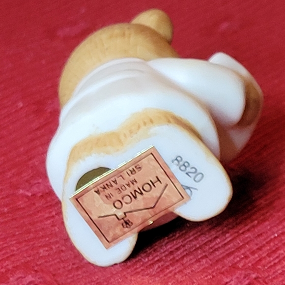 Vtg Mini Homco Series #8820 Porcelain Bear The Doctor - Physician Figurine - Picture 5 of 5